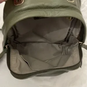 Furla | Bags | Furla Green Leather Backpack Womens Size S 